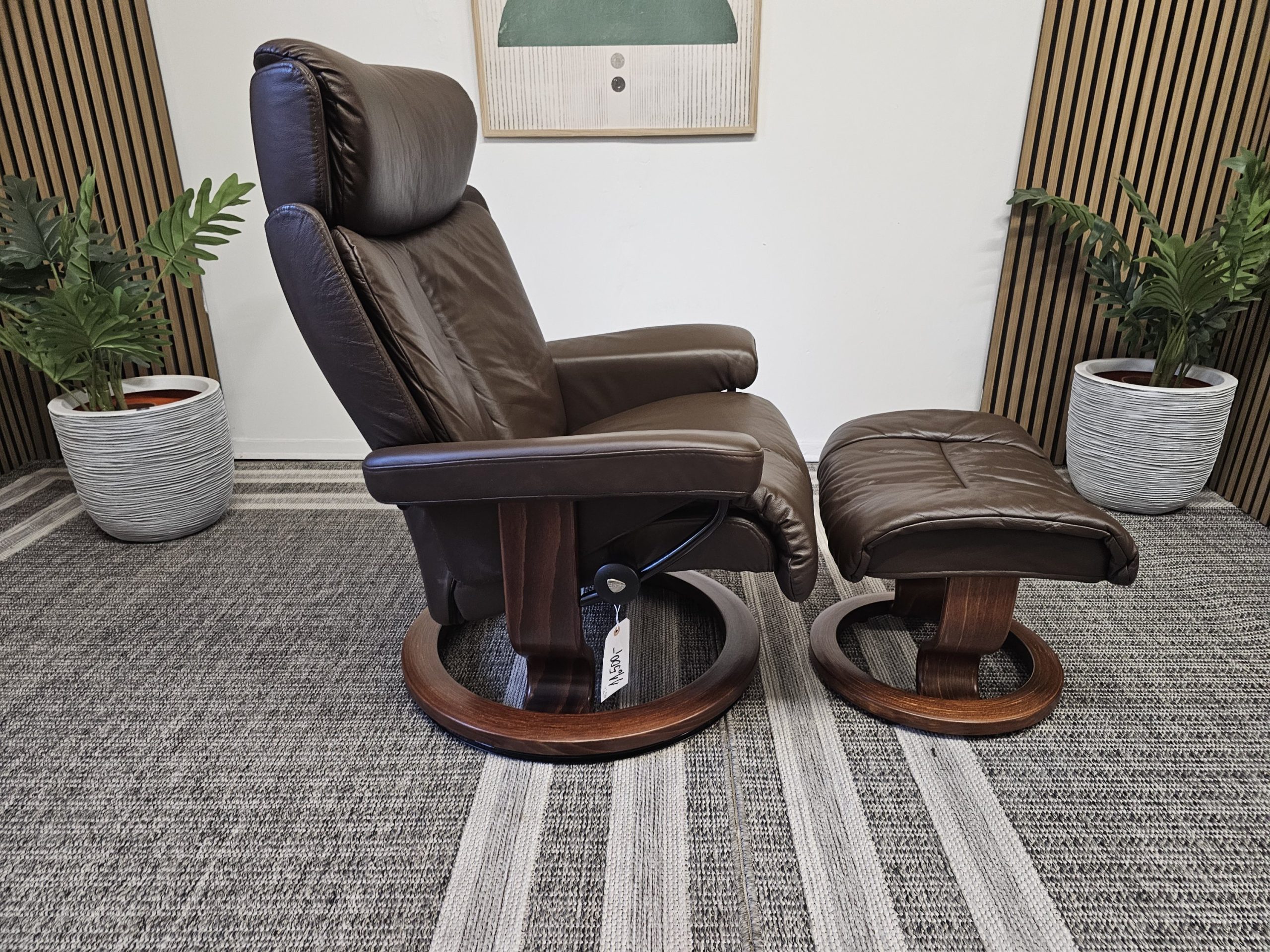 Stressless® Magic lenestol med krakk - Bilde 9