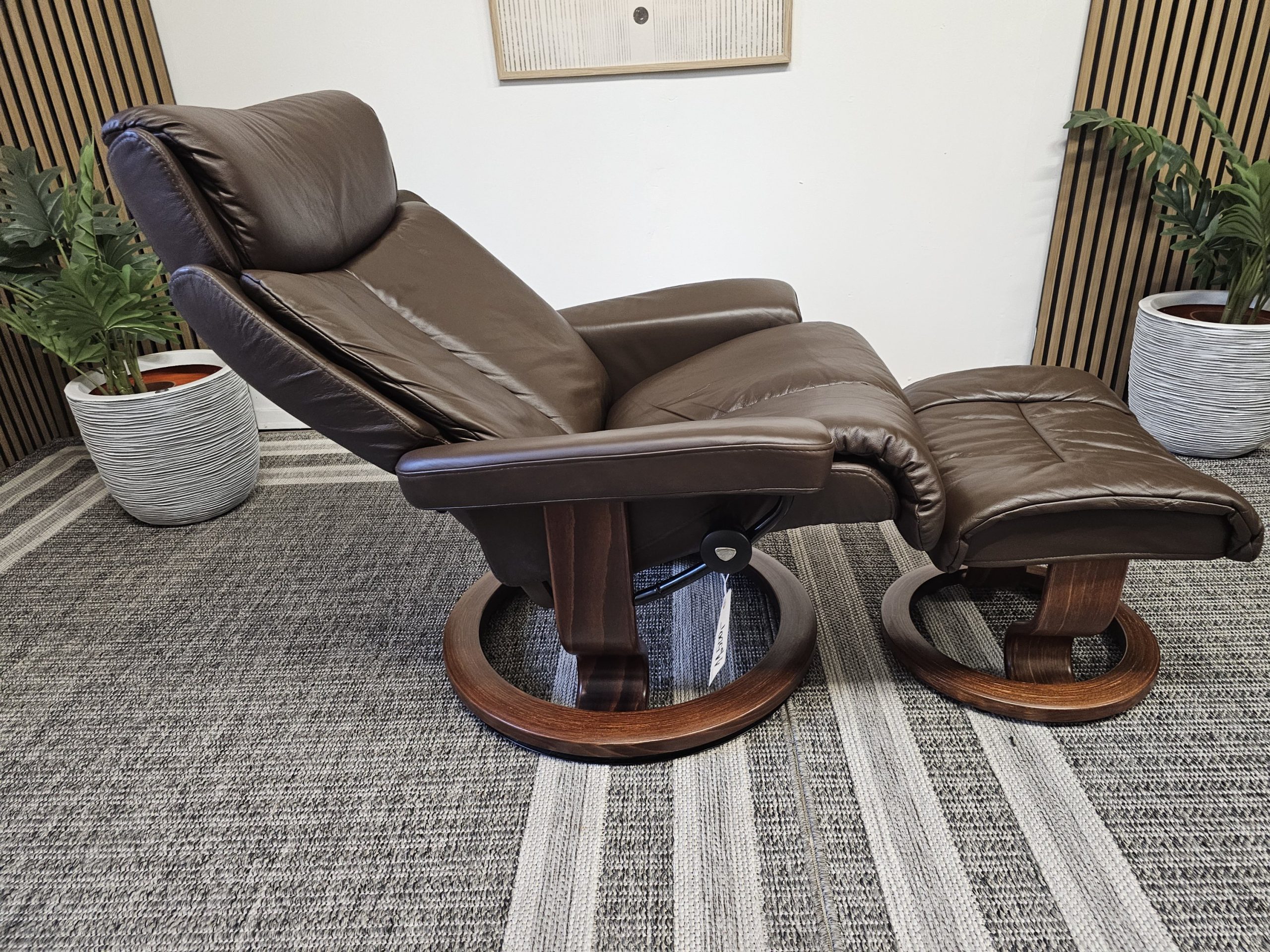 Stressless® Magic lenestol med krakk - Bilde 4