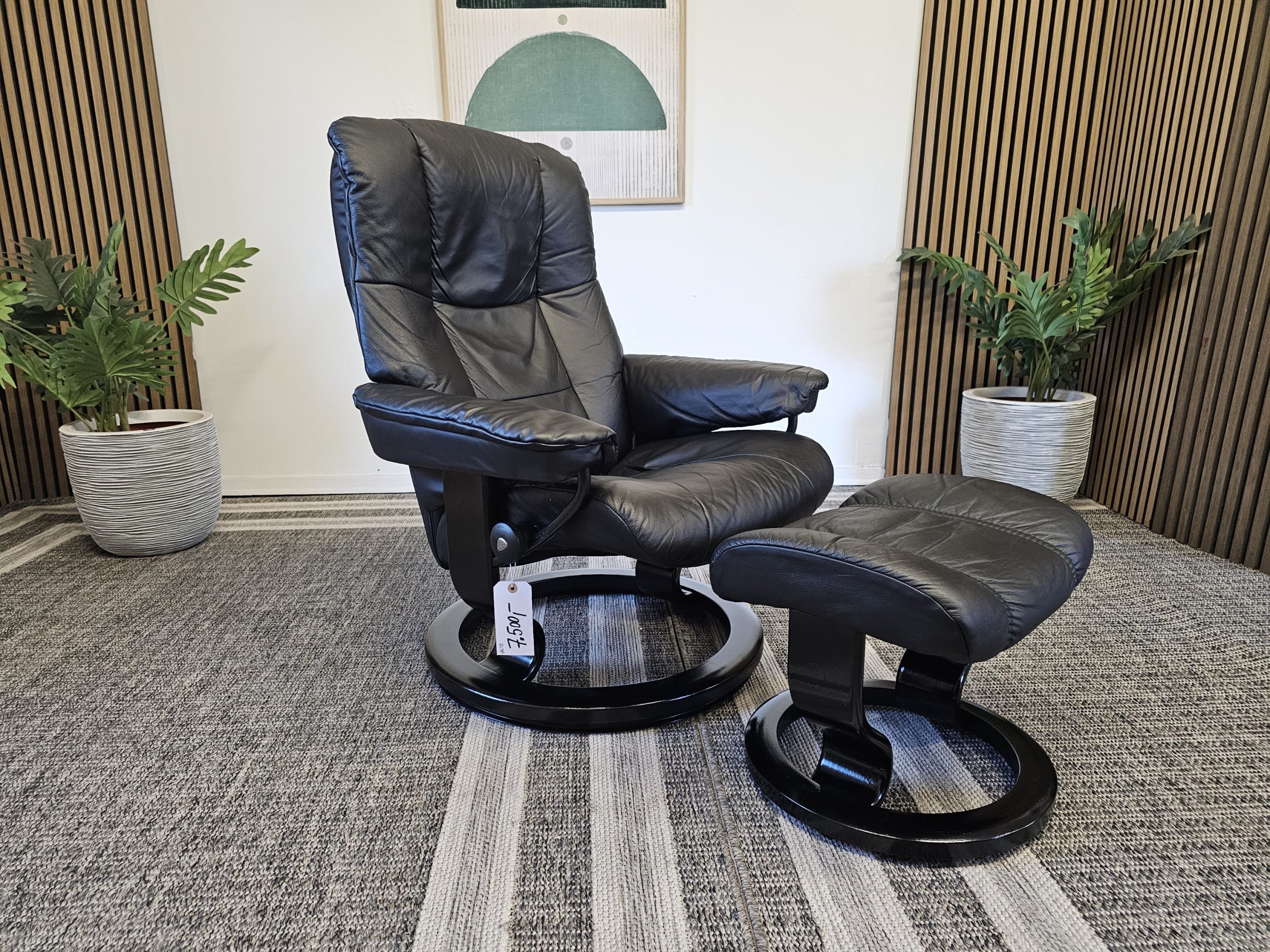 Stressless® Mayfair lenestol med krakk - Bilde 1
