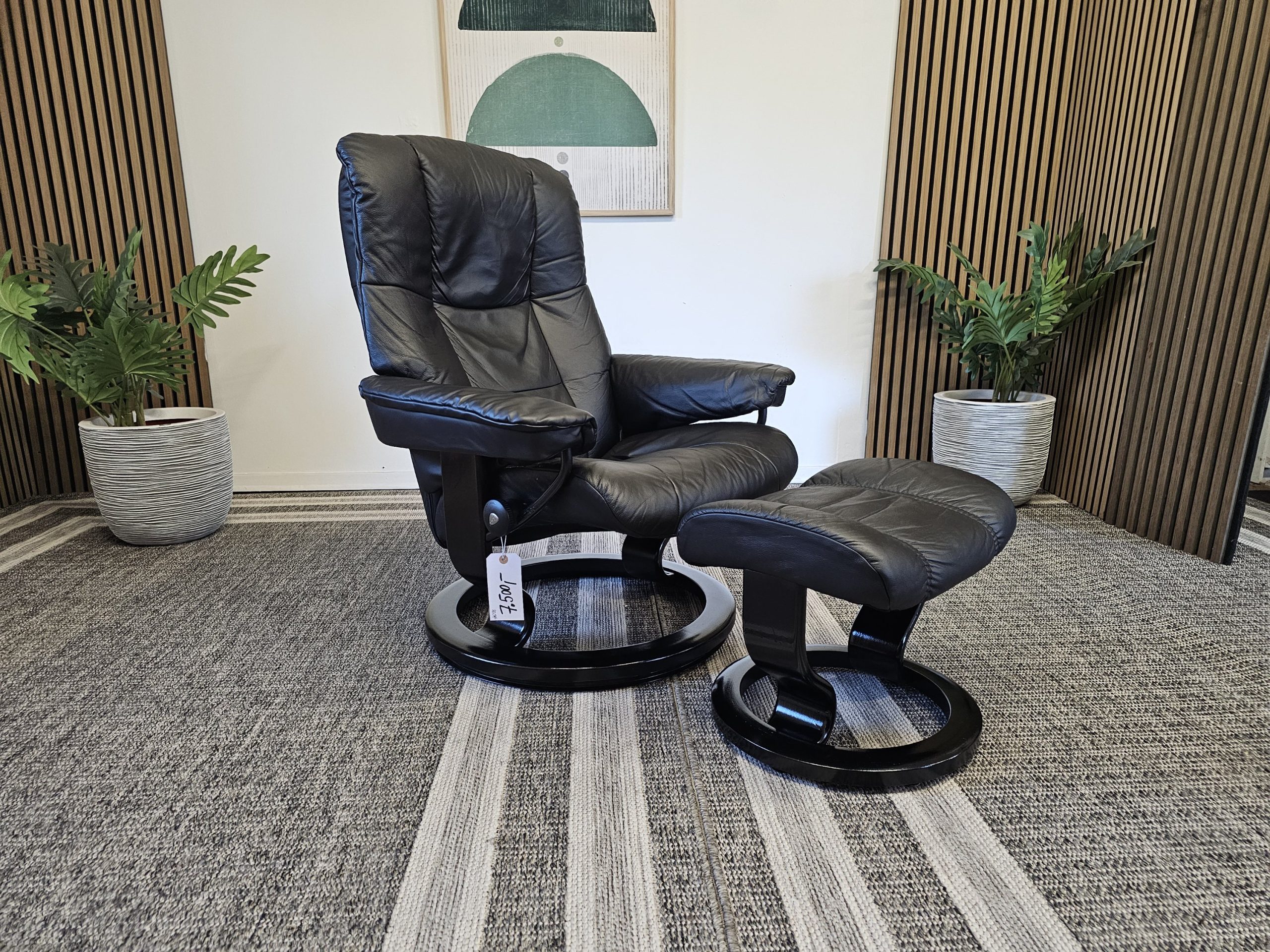 Stressless® Mayfair lenestol med krakk - Bilde 16