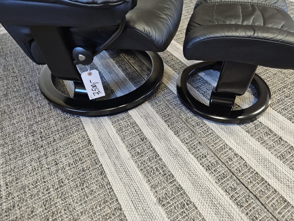 Stressless® Mayfair lenestol med krakk